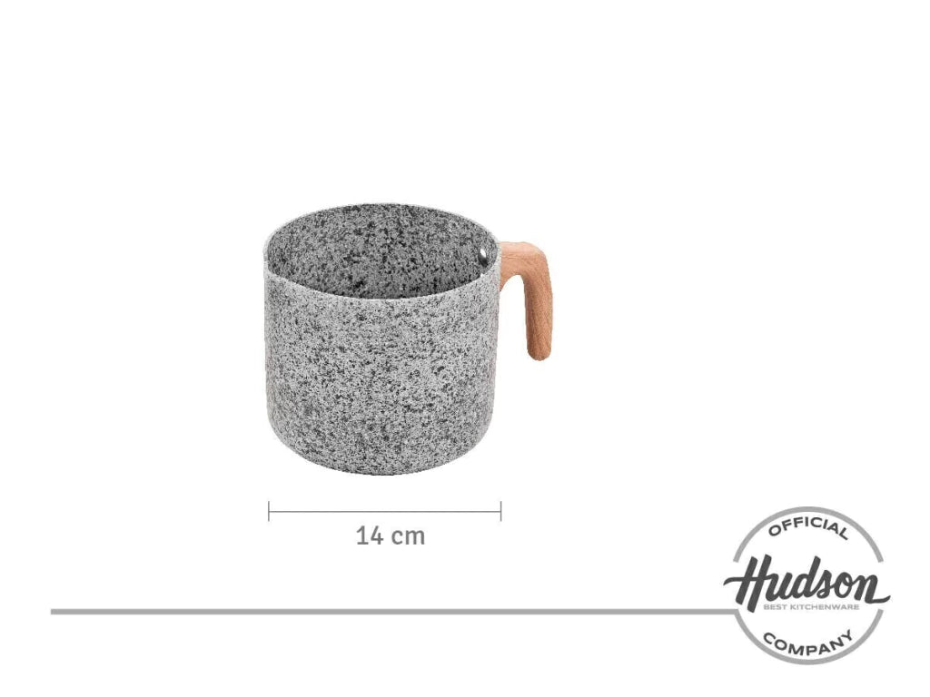 Jarro Granito Stone Hervidor Aluminio 14cm Inducción Gris