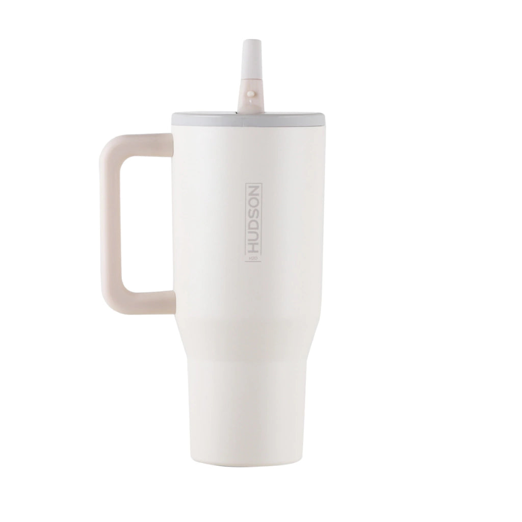 Vaso Térmico Crema 900 ml Interior Pulido Libre de BPA