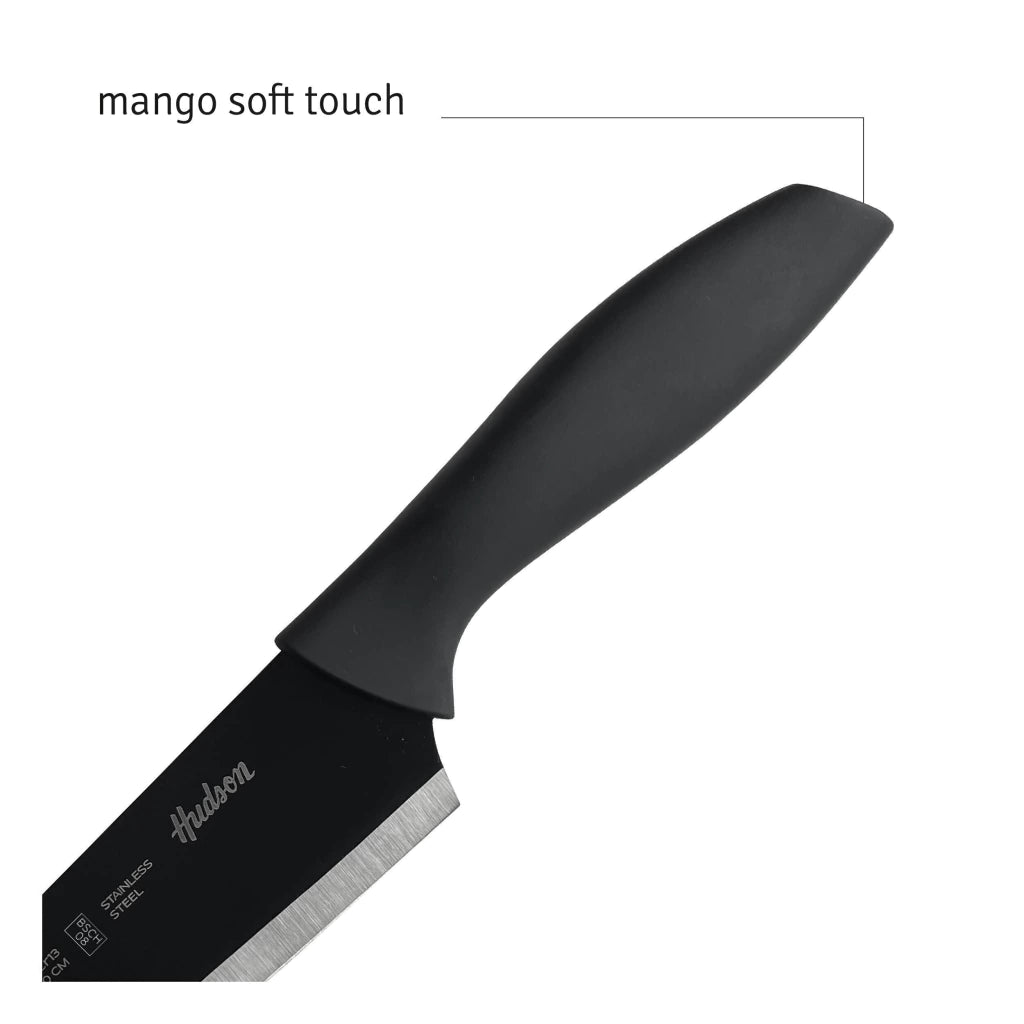 Cuchillo Chef 8'' Basic Acero Inoxidable Negro