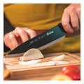 Cuchillo Chef 6 Basic Linea Hudson Acero Inoxidable Negro