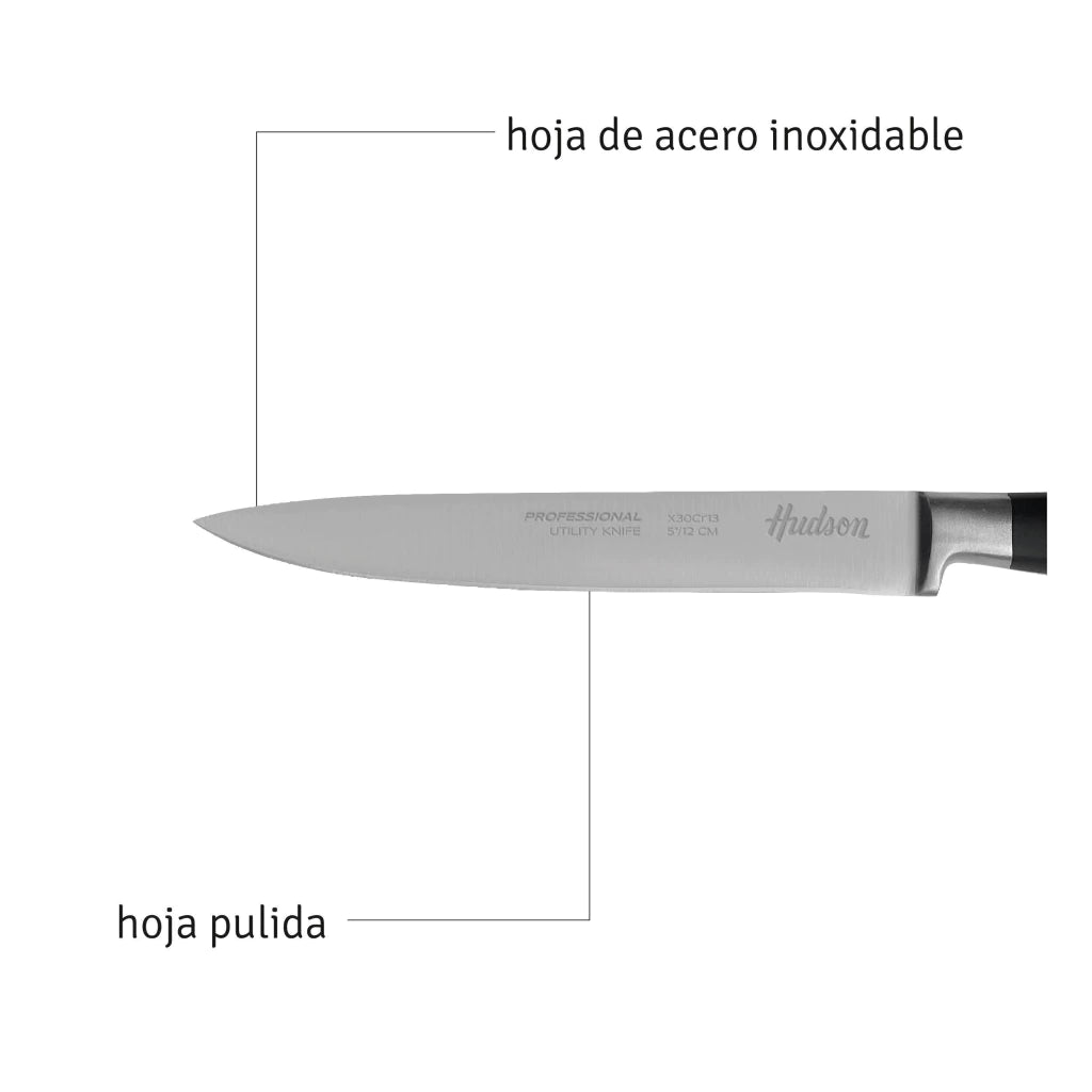 Cuchillo Utilitario 5" Professional Acero Inoxidable