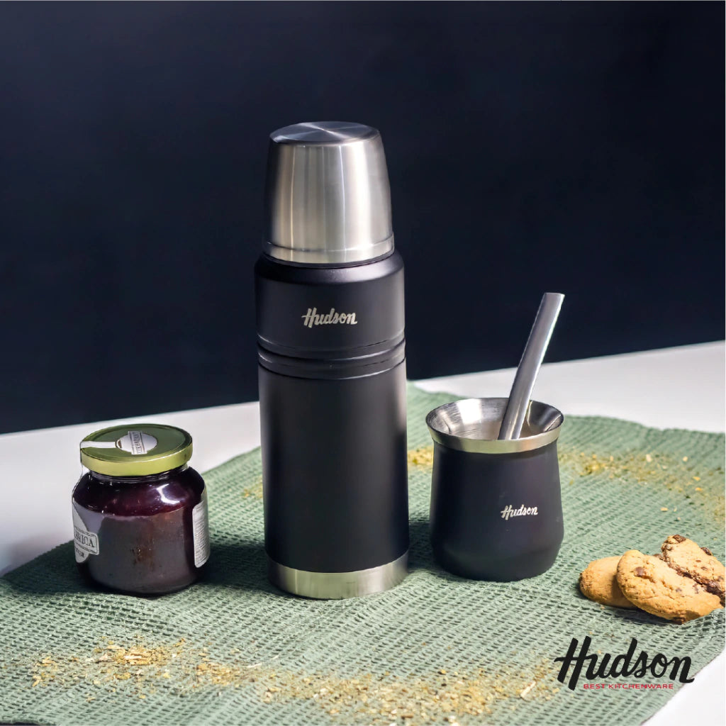 Hudson Mate 750 Ml+ Mate Vaso Negro