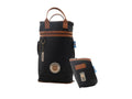 Set de Mochila Matera + Yerbera Negro en Poliester
