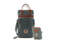 Set de Mochila Matera + Yerbera Gris en Poliester