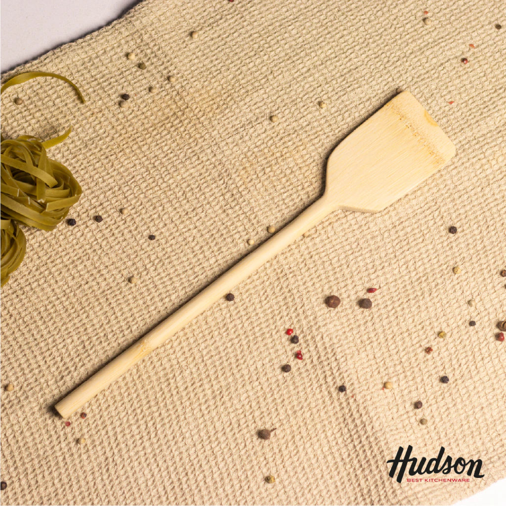 Espátula De Madera De Bambú Para Cocinar Hudson