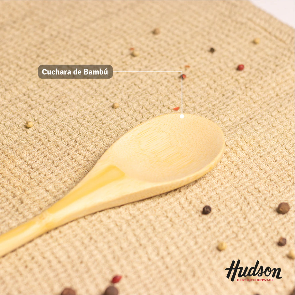 Cuchara De Madera De Bambú Para Cocinar Hudson