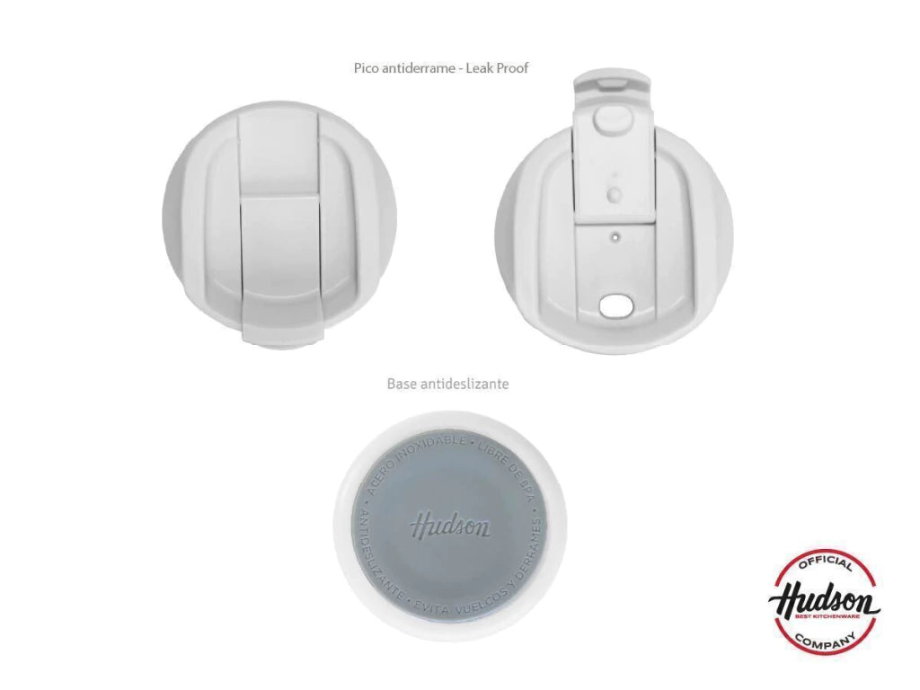 Vasos Térmicos de 350 cc de Acero Pulido para Café