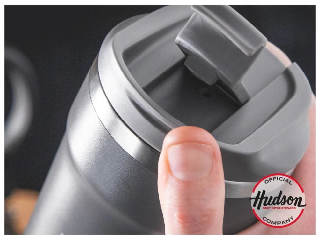 Vasos Térmicos de 350 cc de Acero Pulido para Café