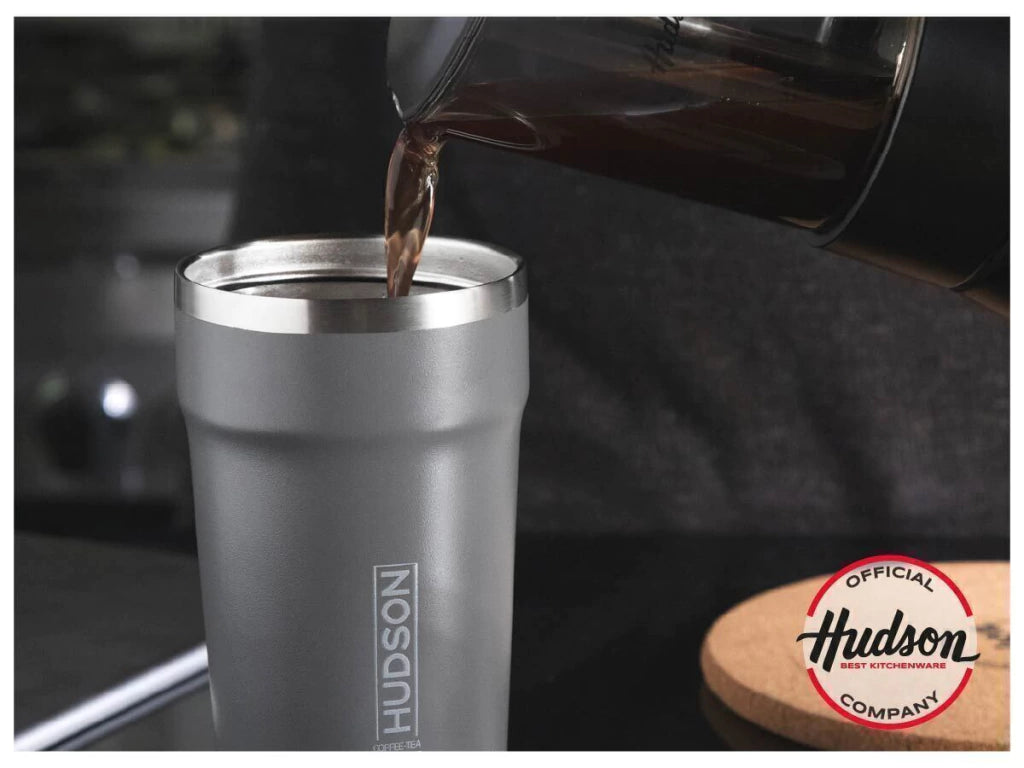 Vasos Térmicos de 350 cc de Acero Pulido para Café