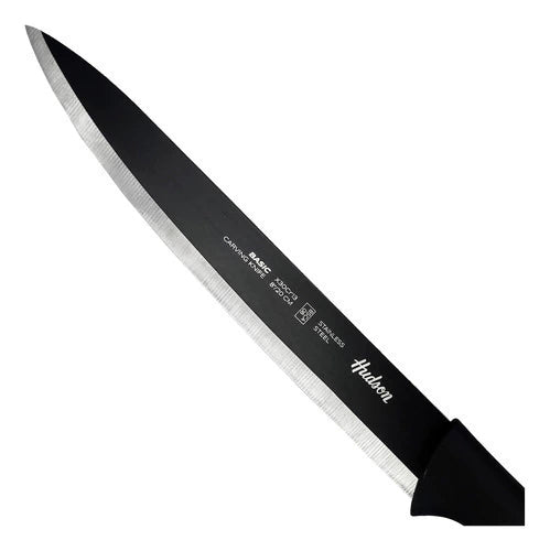 Cuchillo Trinchante 8'' Acero Antiadherente Basic