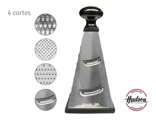 Rallador de Cocina Manual Ra03 Acero Inoxidable