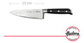 Cuchillo Cheff 6 Linea Hudson Professional Color Plateado