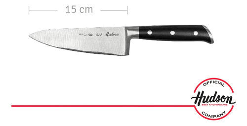 Cuchillo Cheff 6 Linea Hudson Professional Color Plateado
