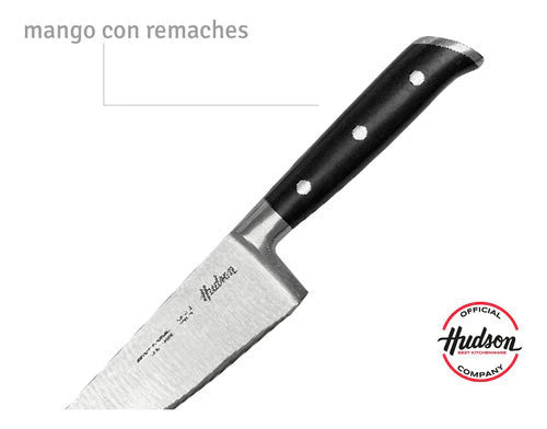 Cuchillo Cheff 6 Linea Hudson Professional Color Plateado