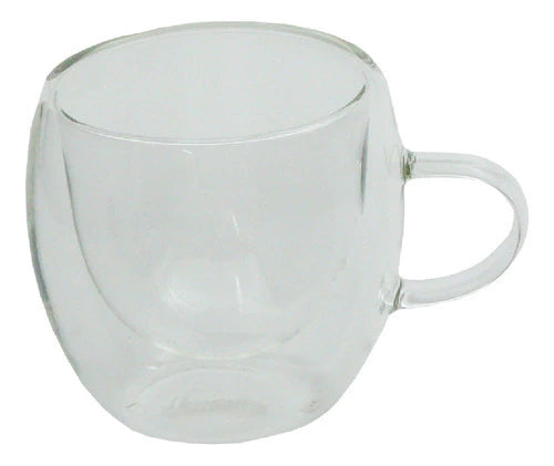 Set2 Vasos Doble Pared Con Asa De 80ml Hudson Oficial