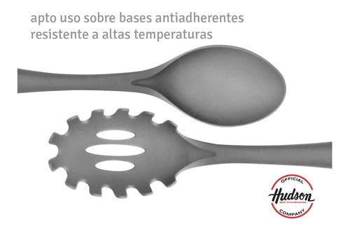 Set 6 Utensilios de cocina de Nylon y Acero