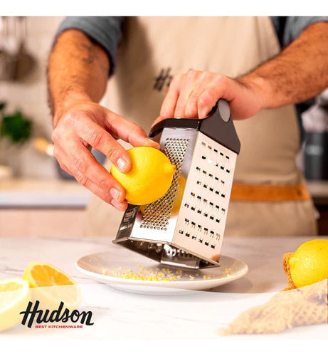 Rallador Hexagonal Hudson De Acero Inoxidable 6 Caras 20 Cm