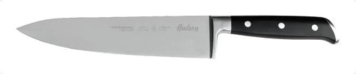 Cuchillo Chef 8 Hudson Professional Mango Remache Negro