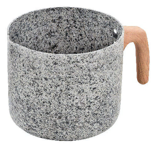 Jarro Granito Stone Hervidor Aluminio 14cm Inducción Gris
