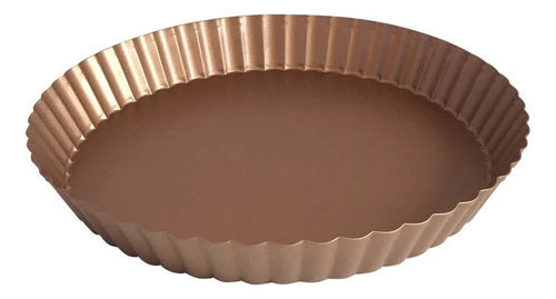 Molde Tartera 1 Pieza Antiadherente 28 cm Total Cobre