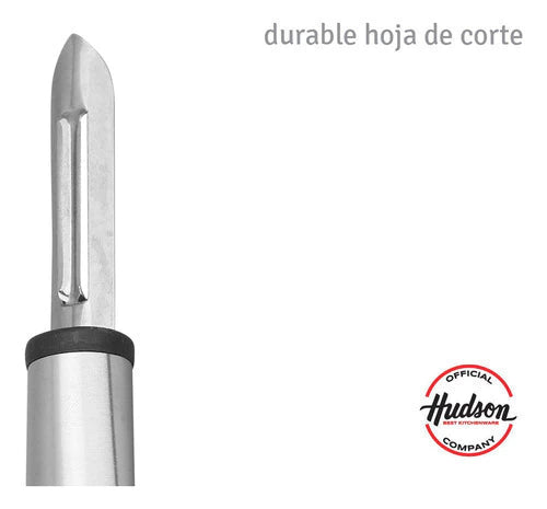 Pelapapas con Mango de Acero Inoxidable 17cm