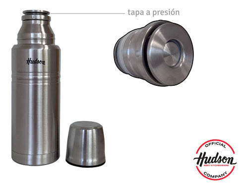 Termo Hudson Acero Pulido De Acero Inoxidable 500 Ml