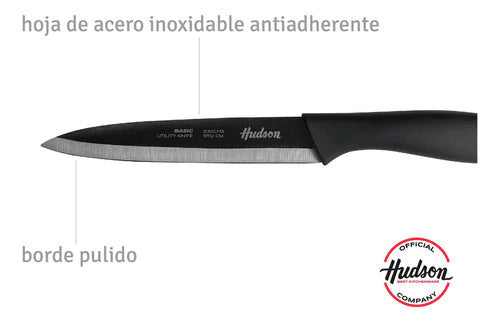 Cuchillo Basic 5'' Utilitario Acero Inoxidable