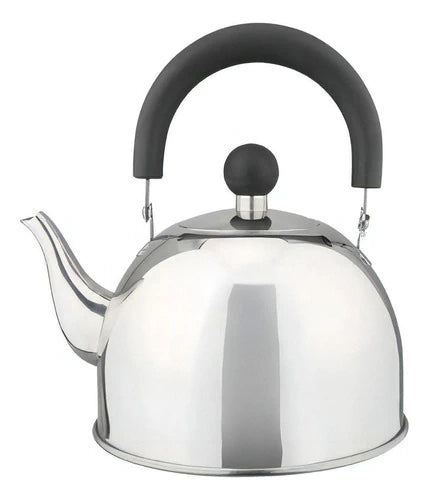 Pava Pico Matero 1.5 L Acero Inoxidable Mango Negro