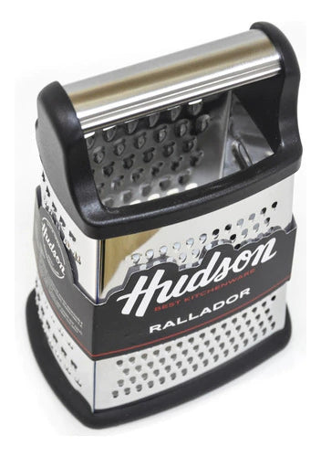 Rallador Acero Inoxidable 22 x 11.5 x 14.2 4 Caras Plateado