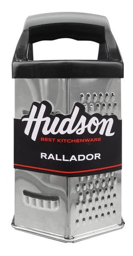 Rallador Hexagonal Hudson De Acero Inoxidable 6 Caras 20 Cm