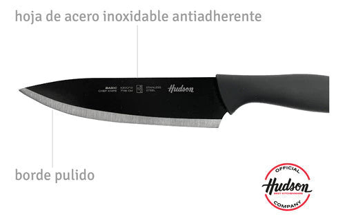Set x3 Cuchillos 15 + 18 + 20 de Acero Inoxidable