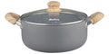 Cacerola de Aluminio 24 cm C/ antiadherente Granito