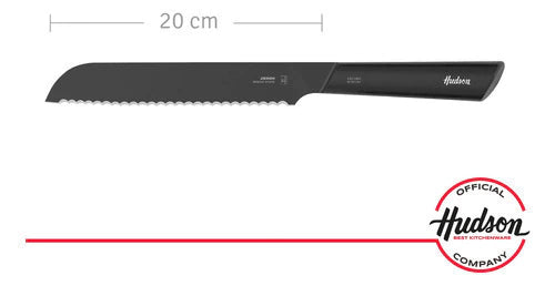 Cuchillo De Pan Acero Inoxidable 8'' Linea Hudson Design