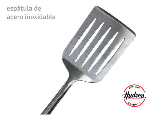 Espatula p/ Parrilla Asador Acero Inoxidable 44 cm