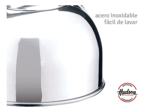 Pava Pico Matero 1.5 L Acero Inoxidable Mango Negro