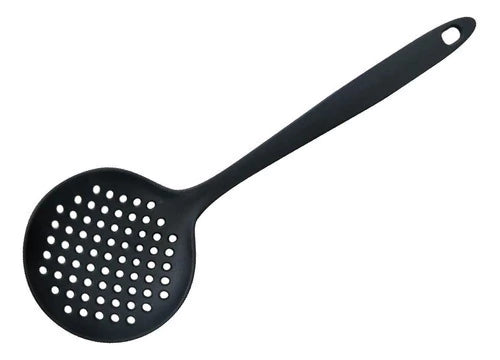 Espumadera de Nylon 35 cm Gris Oscuro