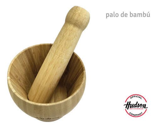 Mortero de Bambú 3.5 x 16.5 Linea Cocina