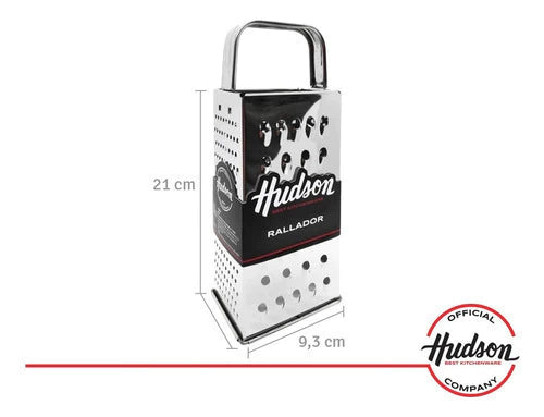 Rallador Acero Inoxidable 21 x 9.3 cm 4 Caras