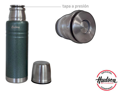 Termo Verde 500 ml de Acero Inoxidable y doble pared