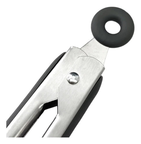 Pinza de Acero Inoxidable 30 cm Plateado