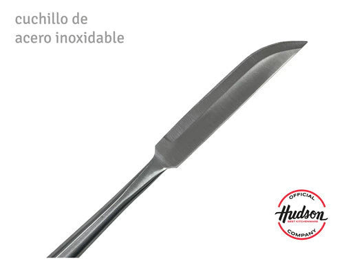Cuchillo para Parrilla de Acero Inoxidable c/ Antiadherente