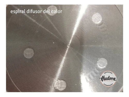 Cafetera Aluminio Hudson Gris Estilo Italiana 9 Tazas