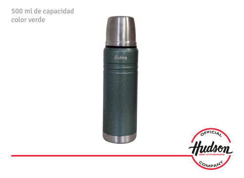 Termo Verde 500 ml de Acero Inoxidable y doble pared