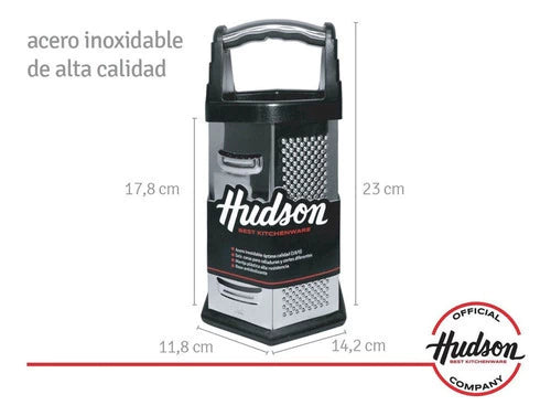 Rallador Acero Inoxidable 23 x 14.2 x 11.8 cm Hexagonal 6 Caras