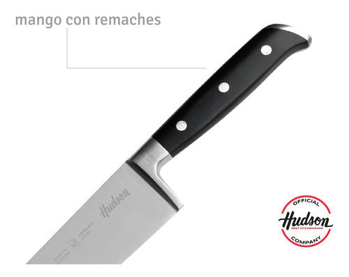 Set x 4 Cuchillos Profesionales 23x10cm Plateado