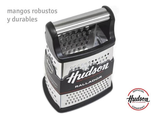 Rallador Acero Inoxidable 22 x 11.5 x 14.2 4 Caras Plateado