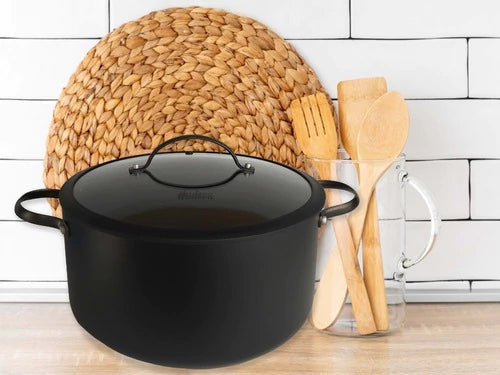 Cacerola de Aluminio 28 cm Negra Antiadherente Total Black