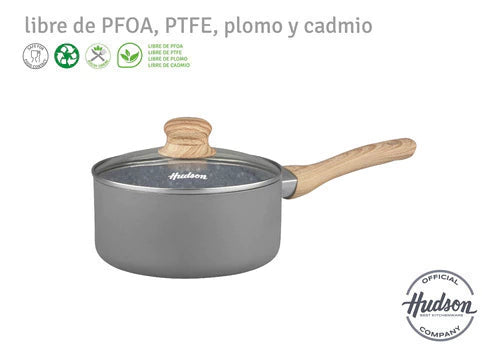 Batería de Aluminio Granito c/ Antiadherente + Utensilios + Cafetera