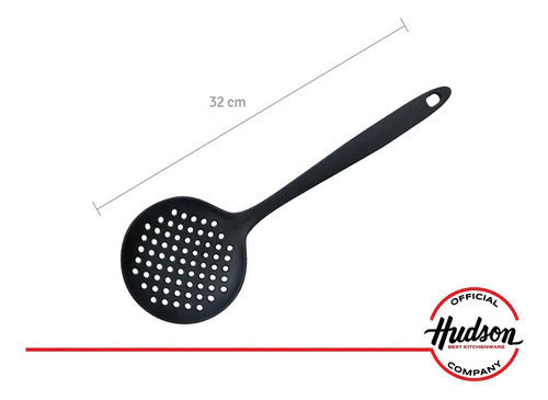 Espumadera de Nylon 35 cm Gris Oscuro