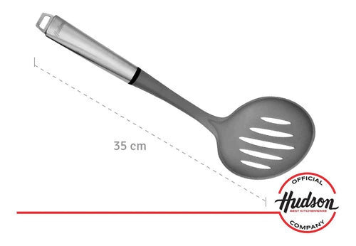 Espumadera de Nylon c/ Mango de Acero Inoxidable